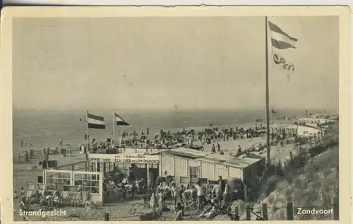 Zandvoort v. 1952 Strandgezicht (AK2020)
