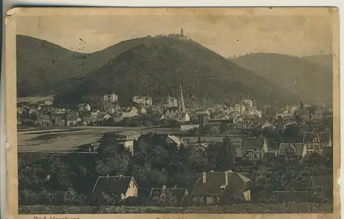 Bad Harzburg v. 1918 Teil-Stadt-Ansicht (AK2033)