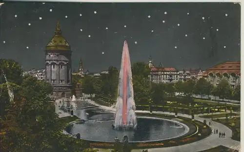 Mannheim v. 1927 Der Wasserturm (AK2037) 