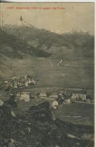 Andermatt v. 1912 Dorfansicht (AK2040)