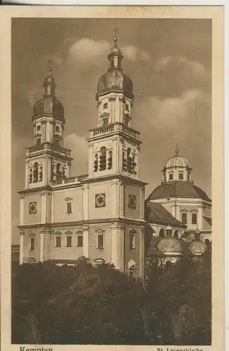 Kempten v. 1929 St. Lorenzkirche (AK2064)