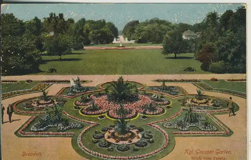 Dresden v. 1925 Kgl. Grosser Garten (AK2079)
