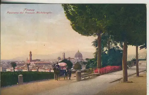 Firenze v. 1922 Paroma dal Piazzale Michelangelo (AK2080)