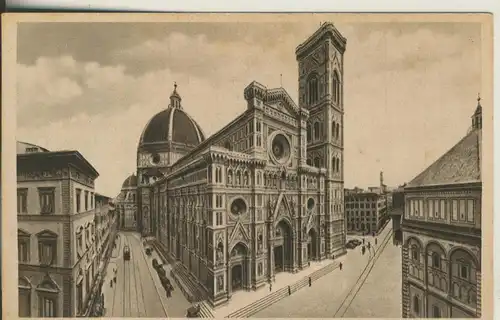 Firenze v. 1922 La Cathredrale e il Campanile (AK2081)