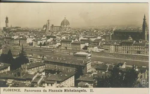 Firenze v. 1925 Panorama da Piazzale Michelangelo (AK2085)