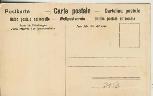 Meiringen v. 1910 Die Aareschlucht (AK2102) 