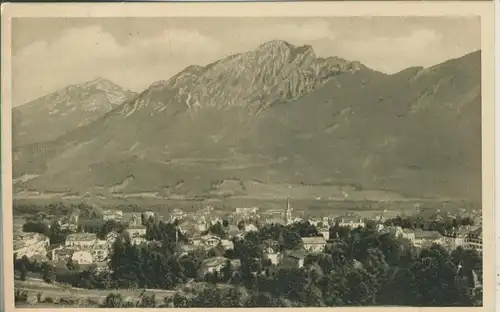 Bad Reichenhall v. 1932 Teil-Stadt-Ansicht (AK2123) 