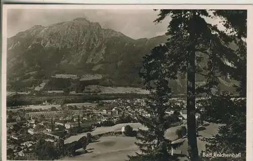 Bad Reichenhall v. 1953 Teil-Stadt-Ansicht (AK2125)