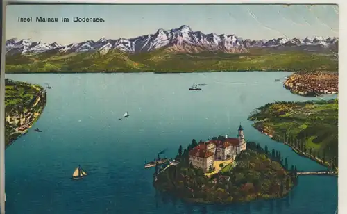 Insel Mainau im Bodensee v. 1939 (AK2133)