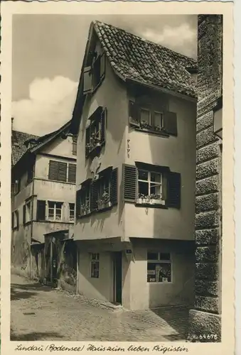 Lindau v. 1938 Haus zum liben Augustin (AK2137)