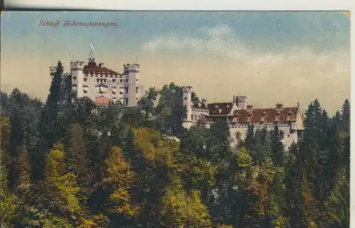 Schloß Hohenschwangau v. 1923 (AK2138)