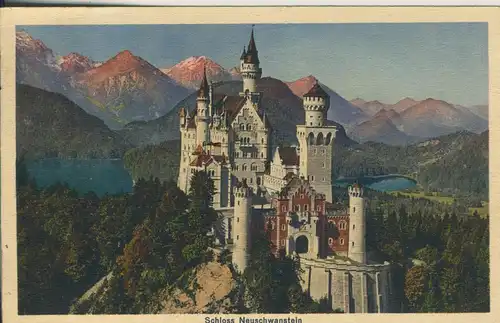 Schloß Neuschwanstein v. 1936 (AK2139)