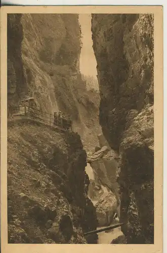 Oberstdorf v. 1927 Breitachklamm (AK2143) 