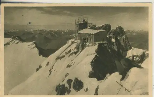 Zugspitze v. 1926 Münchner Haus (AK2149)