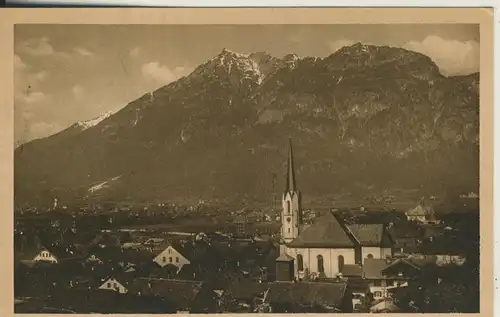 Partenkirchen und Garmisch v. 1928 (AK2168)