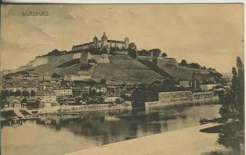 Würzburg v. 1912 Teil-Stadt-Ansicht (AK2174)