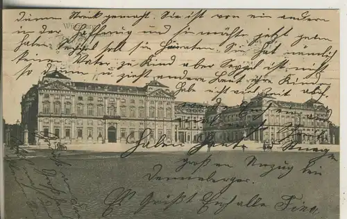Würzburg v. 1911 Kgl. Residenz (AK2176) 