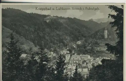 Berneck im Fichtelgebirge v. 1934 Dorf-Ansicht (AK2190)