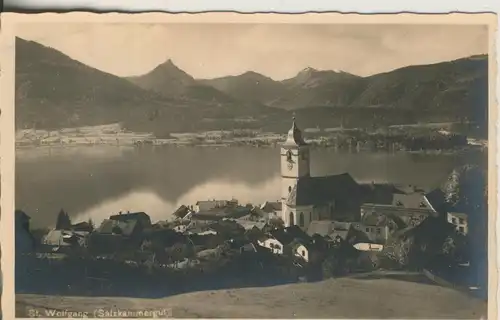 St. Wolfgng v. 1934 Dorfansicht (AK2197)
