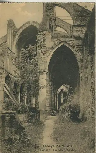 Abbaye de Villers v. 1915 Lèglise (AK2201)