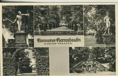 Hannover-Herrenhausen v. 1963 5 Ansichten (AK2219)