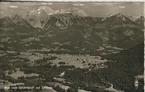 Schönau v. 1963 Dorfansicht (AK2224)