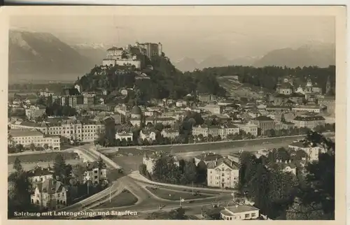 Salzburg v. 1955 Teil-Stadt-Ansicht (AK2225)