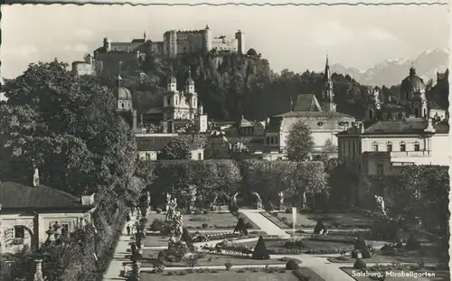 Salzburg v. 1952 Mirabellgarten (AK2237)