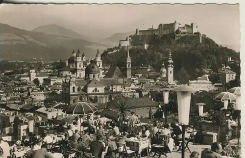 Salzburg v. 1958 Teil-Stadt-Ansicht (AK2243)