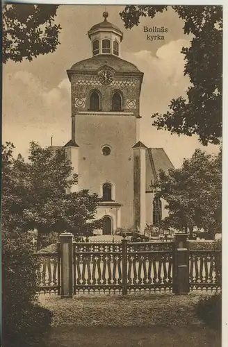 Bollnäs kyrka v. 1920 (AK2249) 