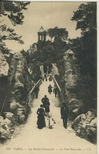 Paris v. 1910 Les Buttes Chaumont (AK2254)