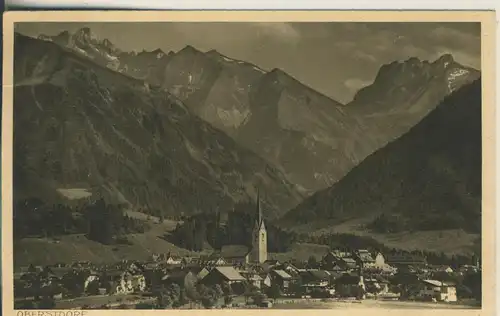 Oberstdorf v. 1933 Teil-Stadt-Ansicht (AK2270)
