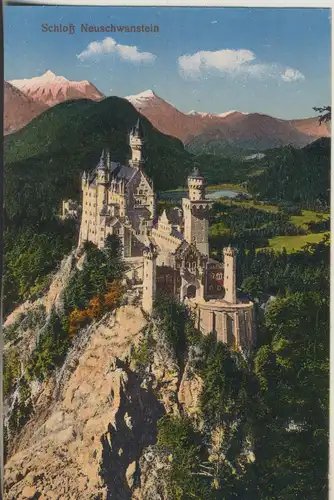 Hohenschwangau v. 1932 Schloß Neuschwanstein (AK2276)