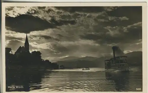 Maria Wörth v. 1931 Dampfer (AK2278)
