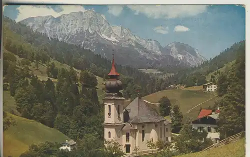 Berchtesgaden v. 1927 Maria Gern mit Unterberg (AK2286)