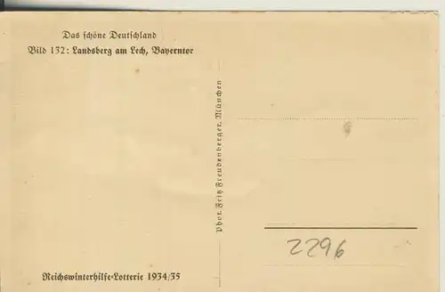 Landsberg v. 1935 Bayerntor (AK2296)