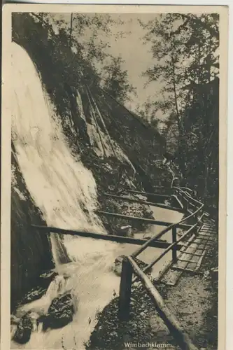 Wimbachklamm v. 1927 (AK2305)