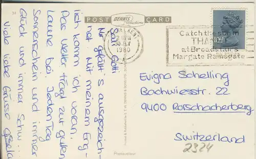 Sunset at Margate v. 1980 (AK2324)