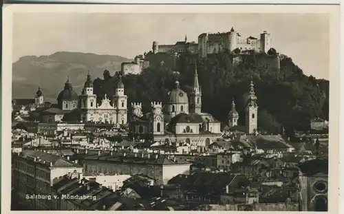 Salzburg v. 1955 Der Mönchsberg (AK2330-1)