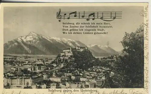 Salzburg v. 1955 Der Unterberg (AK2333)