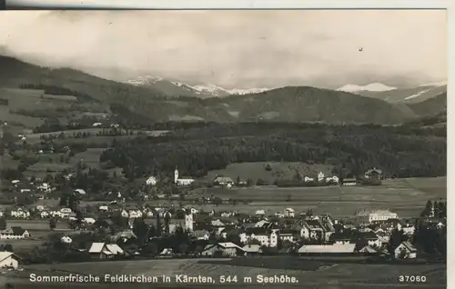 Feldkirchen v. 1955 Dorf-Ansicht (AK2343)