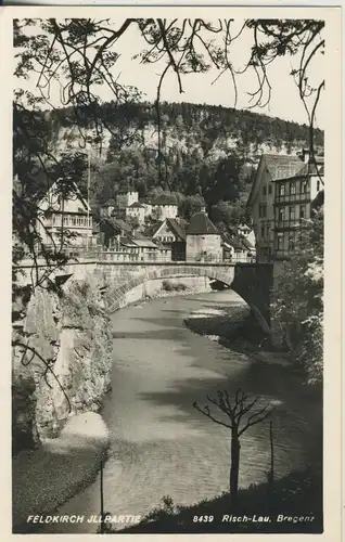 Feldkirch v. 1955 Dorfansicht (AK2356)