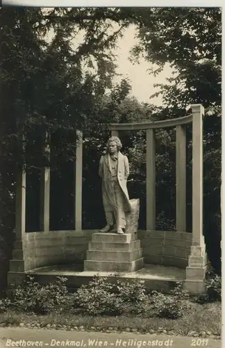 Wien-Heiligenstadt - Beethoven-Denkmal (AK2359)