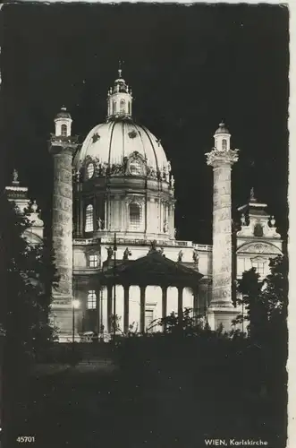 Wien v. 1963 Die Karlskirche (AK2365)