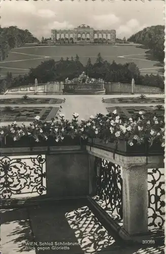 Wien v. 1955 Schloß Schönbrunn (AK2373)