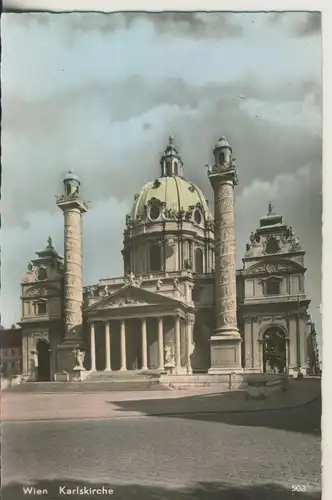 Wien v. 1955 Karlskirche (AK2415)