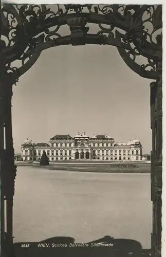 Wien v. 1958 Schloss Belvedere (AK2420)