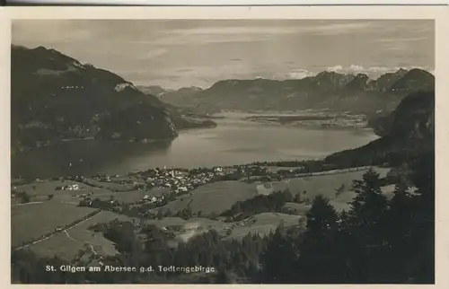 St. Gilgen v. 1960 Dorfansicht & See (AK2452)