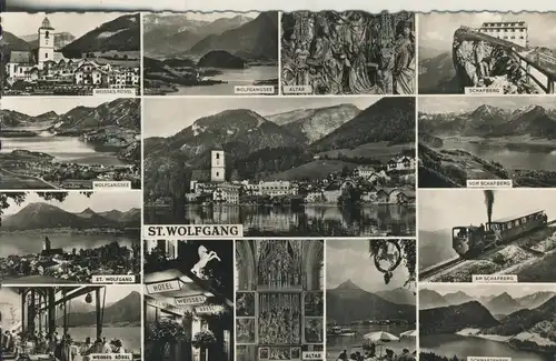 St. Wolfgang v. 1960 14 Ansichten (AK2460)