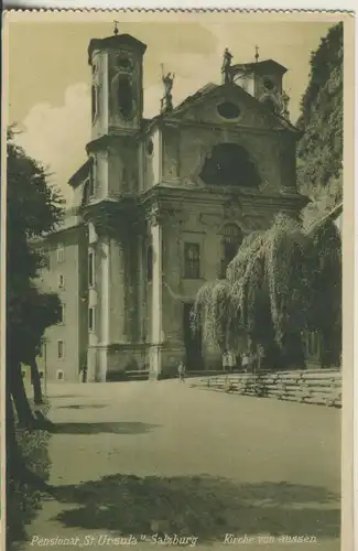 Salzburg v. 1960 Pensionat St. Ursula (AK2468) 